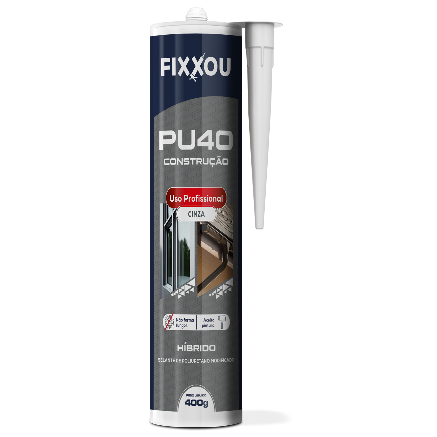 PU 40 CONSTRUÇÃO USO PROFISSIONAL FIXXOU